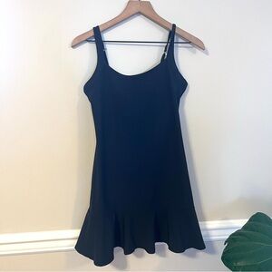 Abercrombie & Fitch Women’s Athletic Mini Dress Size Small Built-in Shorts Black